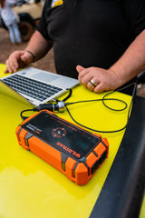 Wildtrak™ Heavy-Duty 4000A 28KMAH HP Lithium Car & 4WD Jump Starter (Petrol & Diesel) with Case, USB C Port & Wireless Charging