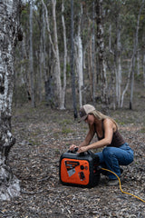 GT2400 i-A Pro Silent Inverter Generator | 2.4KW | 2400W Portable Power Station | Compact Petrol Generator for Camping & Home Backup