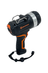 Handheld CROCHUNTER Spotlight, 1400L, 825M Reach, Variable Beam, LED, Rechargeable Camping Fishing Outdoor