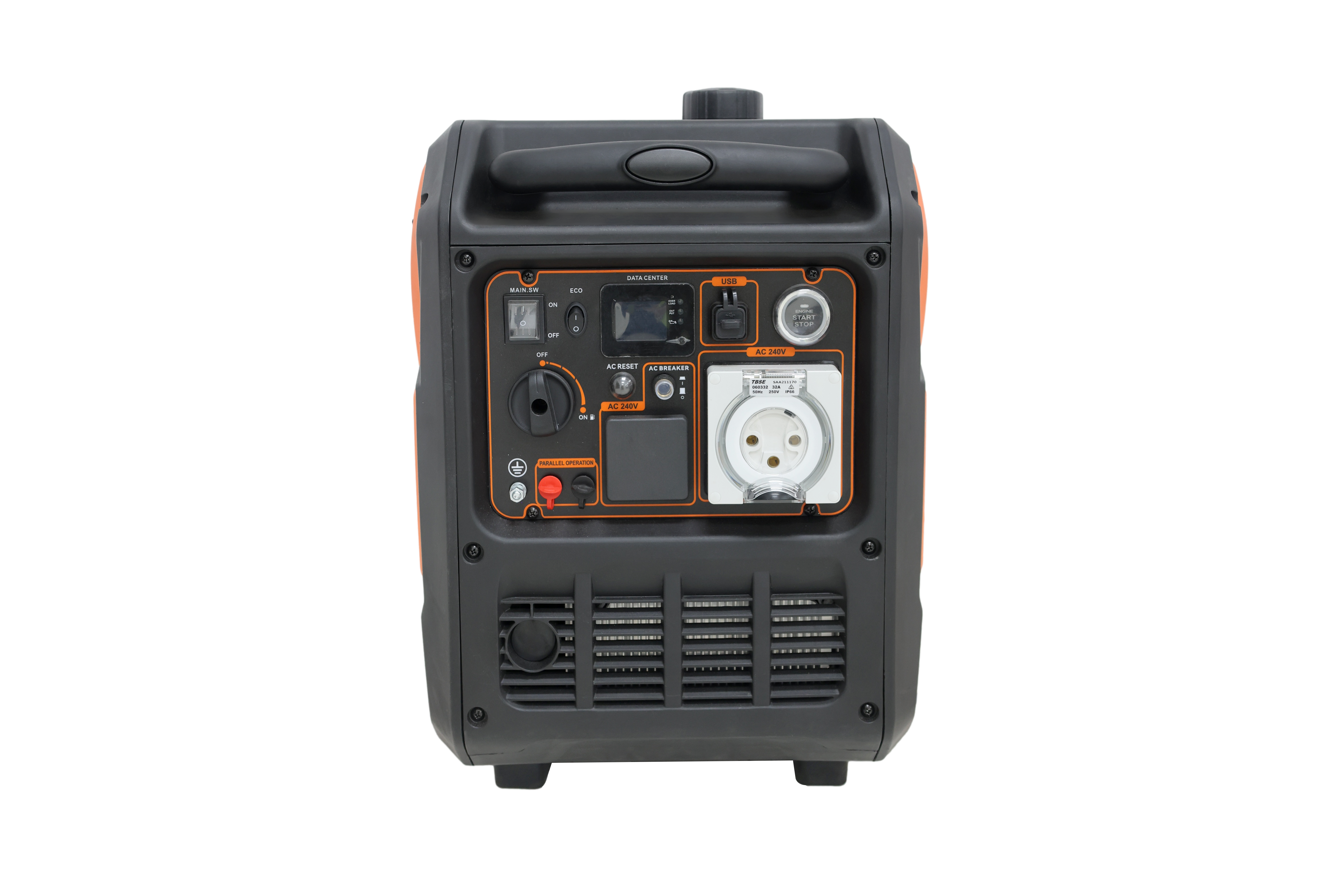 GT5500E i-A Pro Silent Inverter Generator | 5.5 KW |5500w Portable Power Station with Remote Start, One-Push Start/Stop & Recoil Start | Heavy-Duty Backup Generator for Camping & Home Use
