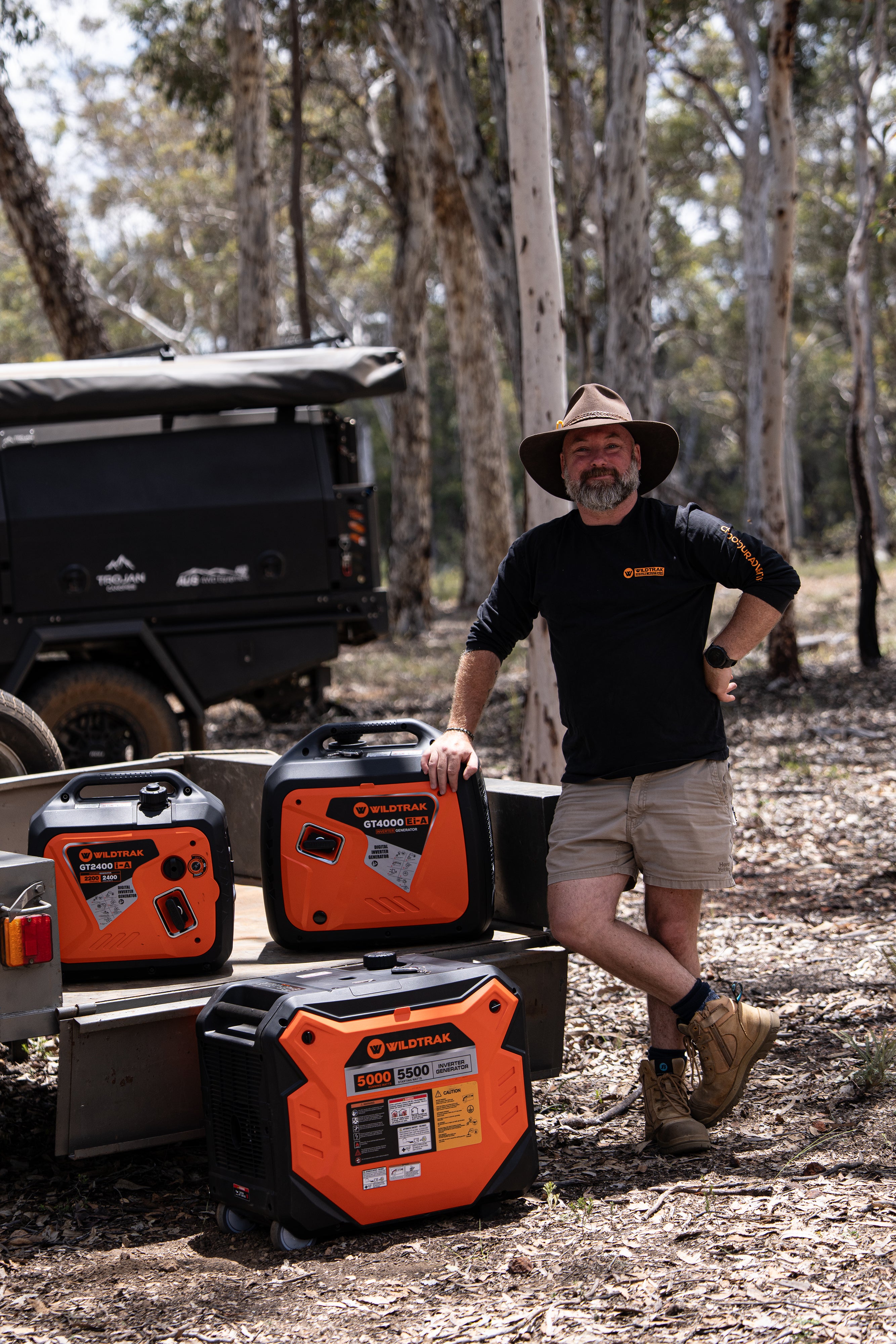 GT5500E i-A Pro Silent Inverter Generator | 5.5 KW |5500w Portable Power Station with Remote Start, One-Push Start/Stop & Recoil Start | Heavy-Duty Backup Generator for Camping & Home Use